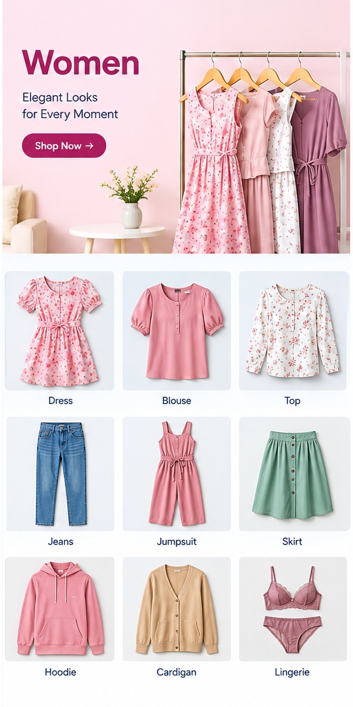 Women's apparel sourcing
